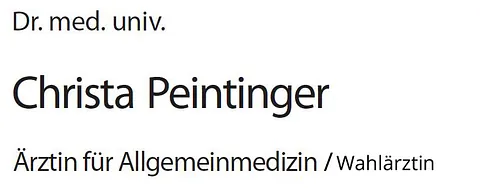 Dr. med. Peintinger Christa